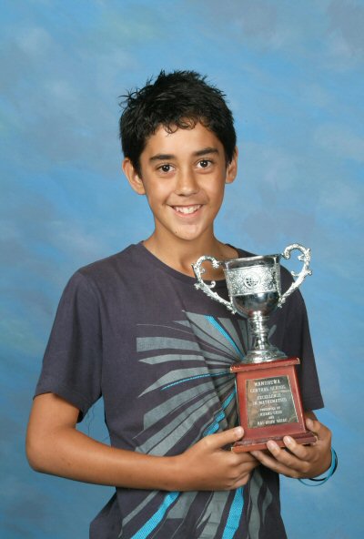 Picture of Excellence in Mathematics recipient